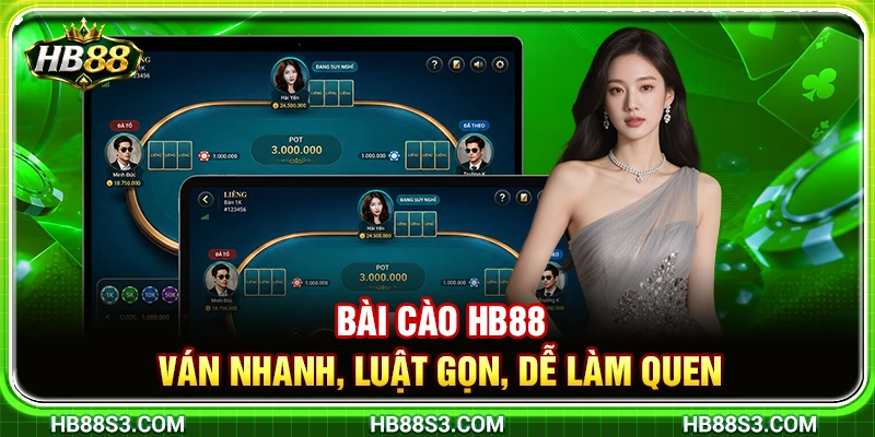 Bài Cào HB88 – Ván Nhanh, Luật Gọn, Dễ Làm Quen 6 Bài Cào HB88 – Ván Nhanh, Luật Gọn, Dễ Làm Quen