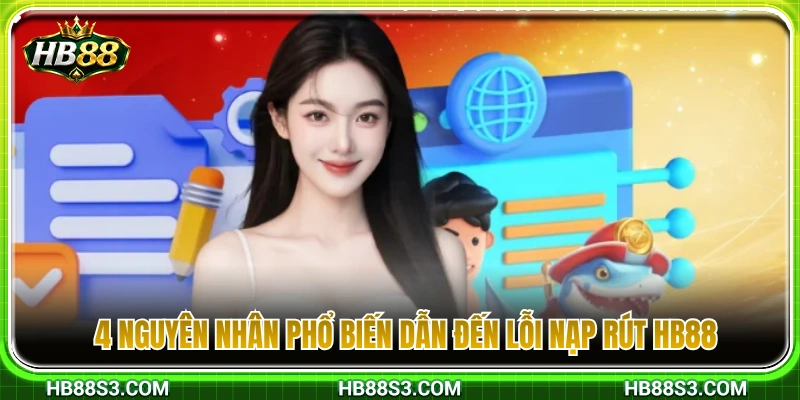 Top 4+ lỗi nạp rút HB88 thường gặp nhất ở hội viên 